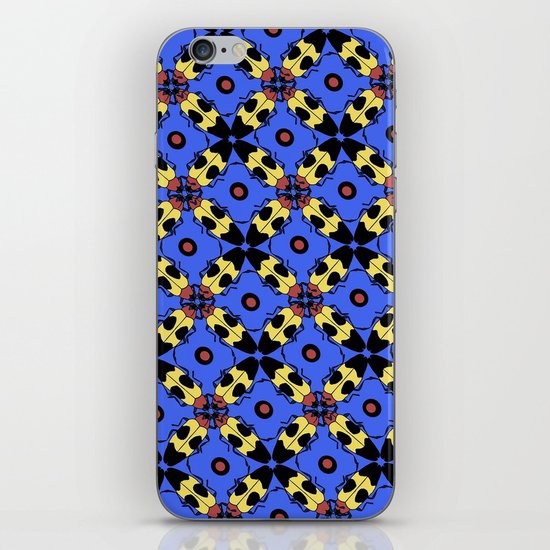 Beetles Pattern iPhone & iPod Skin