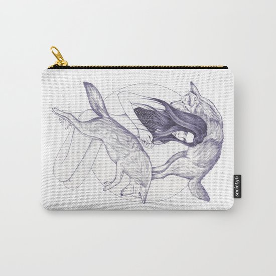 Wolf Moon Carry-All Pouch