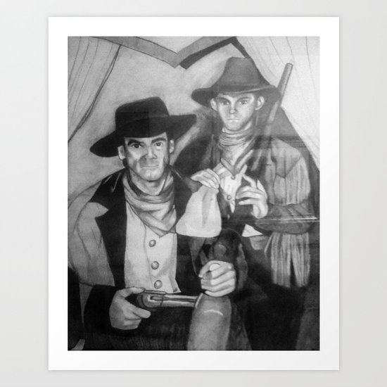 2 Billys Art Print