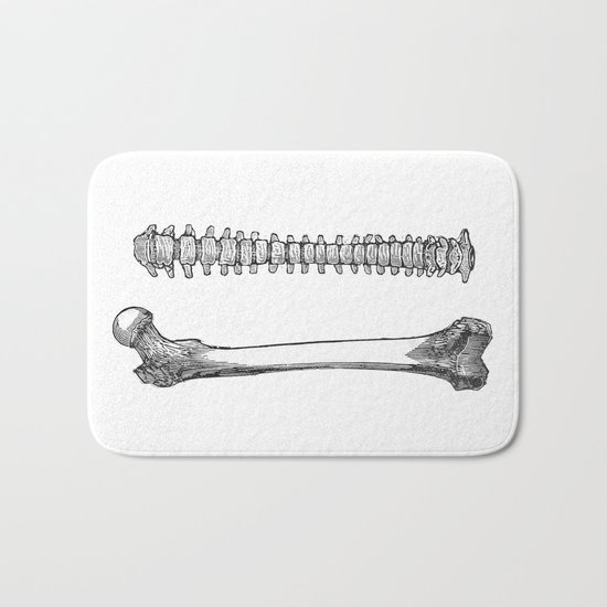 Femur spinal Bath Mat