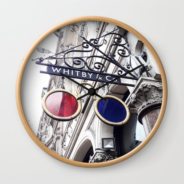 Rose Coloured Glasses Wall Clock