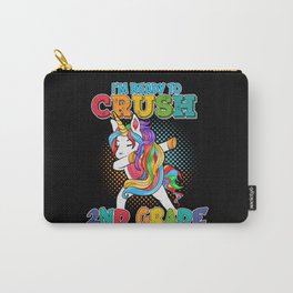 Unicorn girl 2nd grade back to school Carry-All Pouch