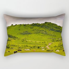 Countryside landscape Rectangular Pillow