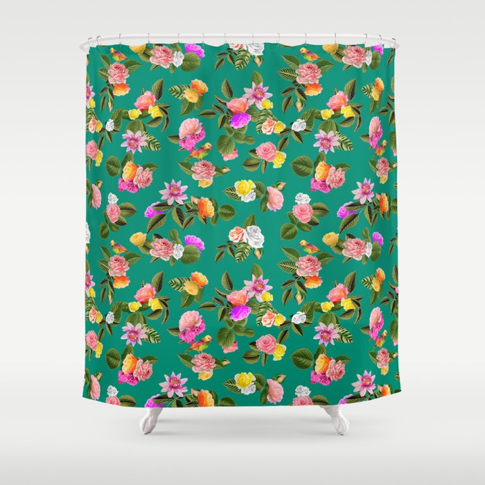 Frida Floral Shower Curtain