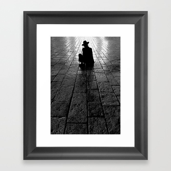 WESTERN WALL Framed Art Print