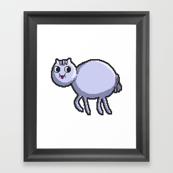 Poo Brain Horse Framed Art Print
