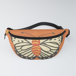 Butterflies in orange Fanny Pack