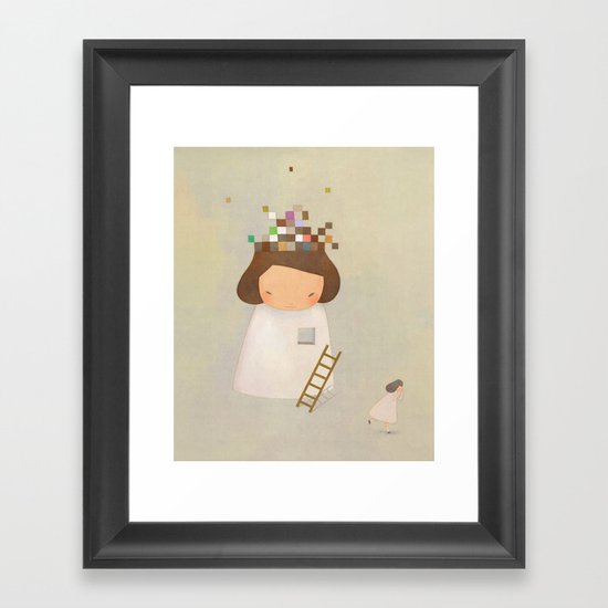 PIECE TO PEACE Framed Art Print
