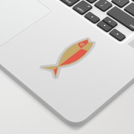 Fish Soup (tomato red) Sticker