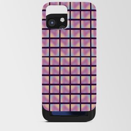 Iridescent Texture Pattern iPhone Card Case