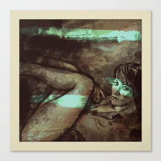 Look Canvas Print