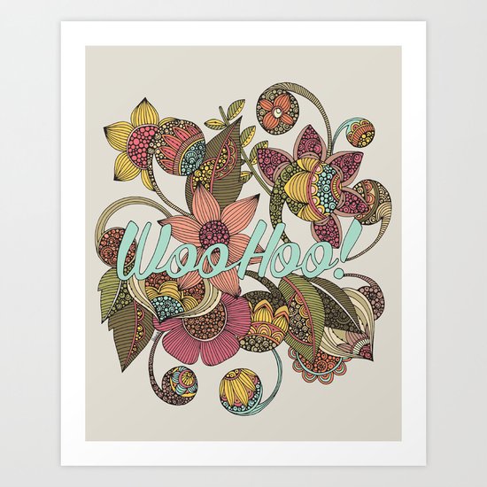 WooHoo! Art Print
