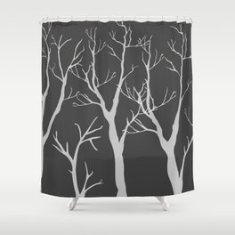 Bare Forest Shower Curtain