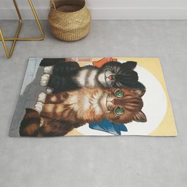 Two Cats & The Moon Rug