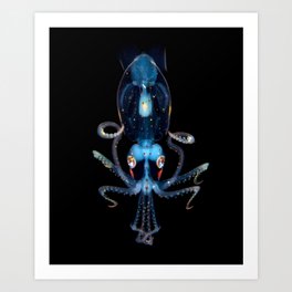 Be Undersea Art Print