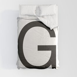Letter G Comforter