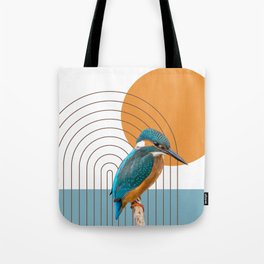 Colorful bird Tote Bag