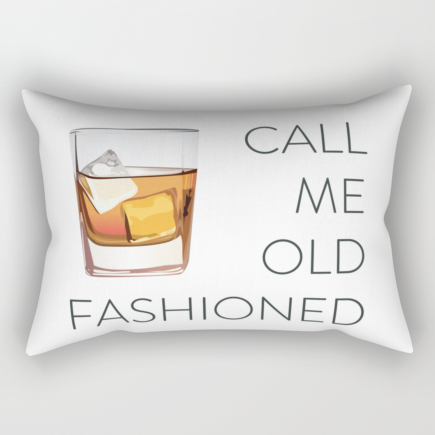 Call Me Old Fashioned Rectangular Pillow By Pineappleshark Society6
