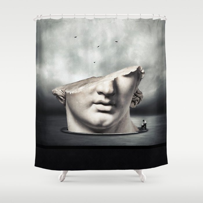 Strange times Shower Curtain