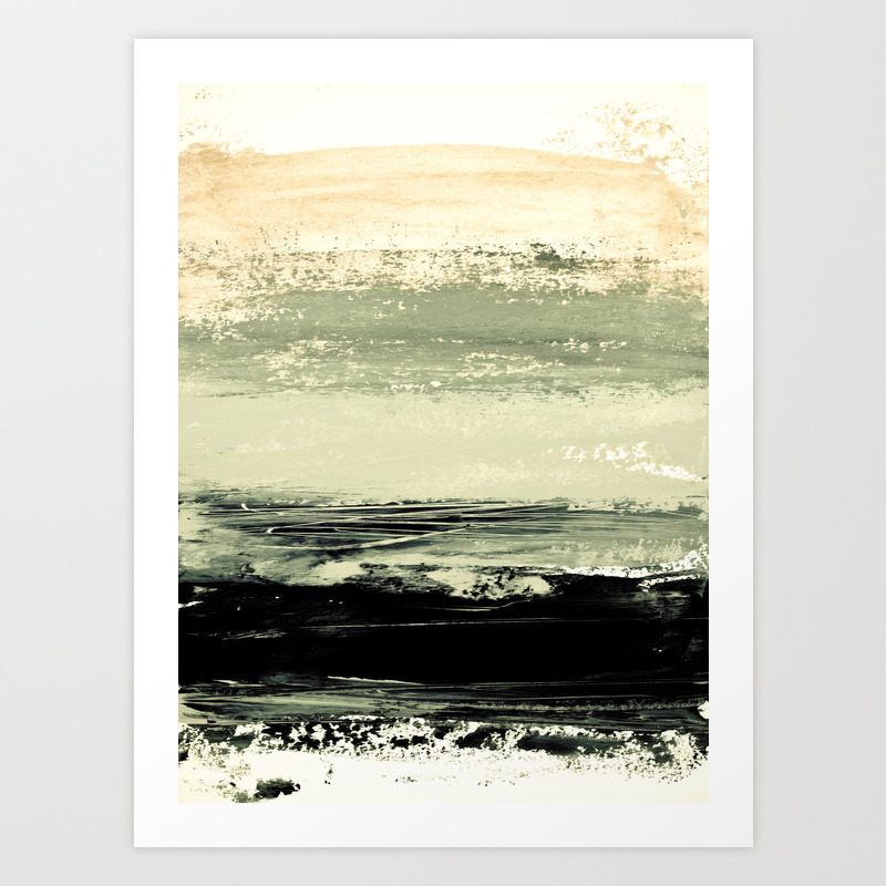 Abstract Minimalist Landscape 6 Art Print By Patternization Society6