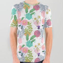 Botanical Dice All Over Graphic Tee