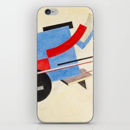 Proposal for a PROUN Street Celebration, 1923 by El Lissitzky iPhone Skin