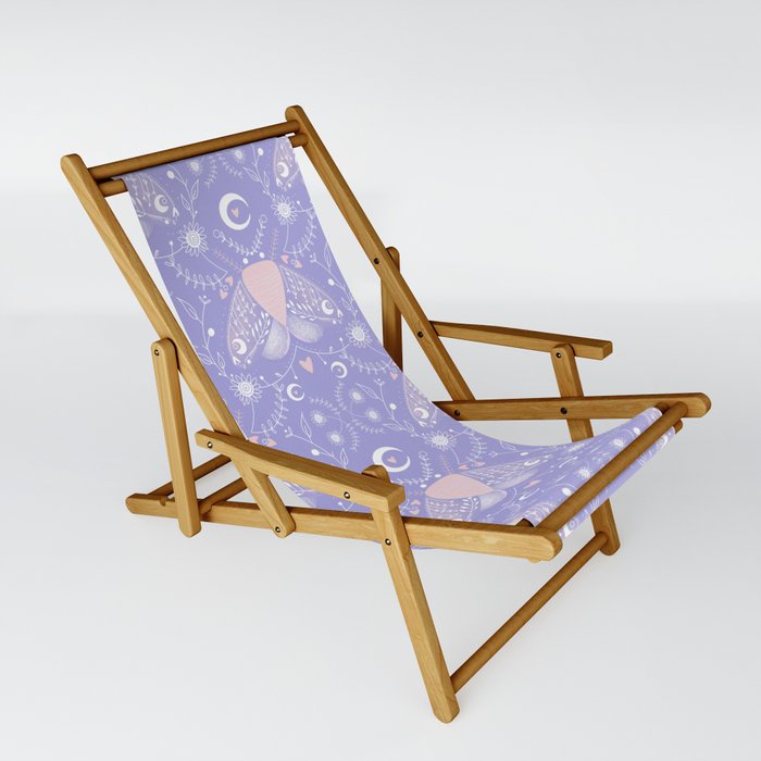 Moth Lilac Sling Chair