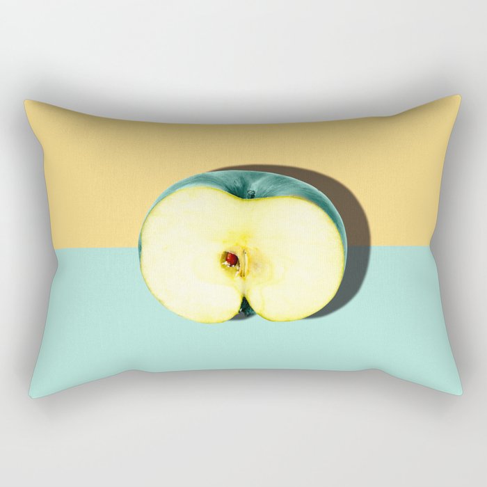 Tropical Fruit. Apple Half Slice Rectangular Pillow