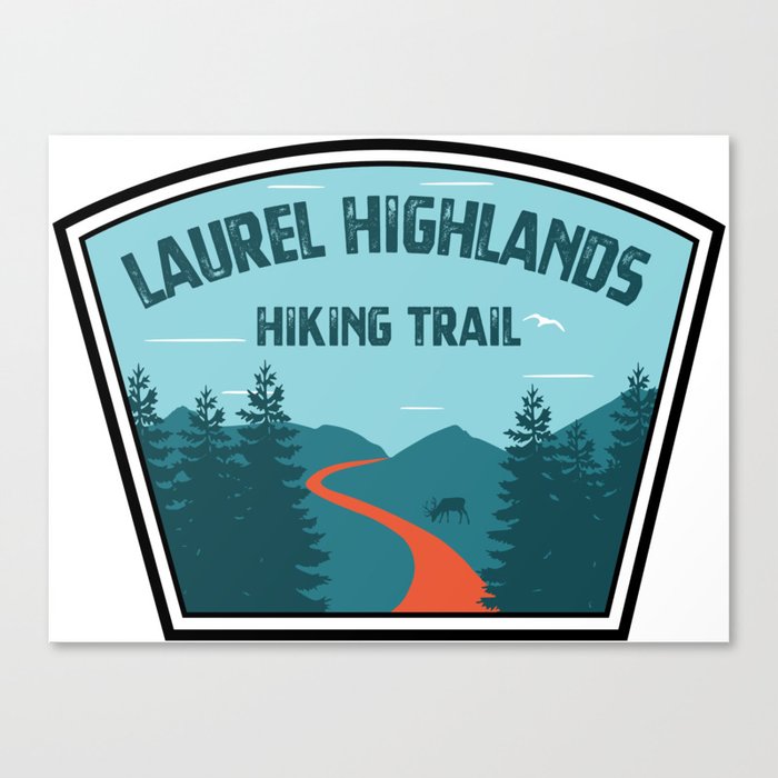 Laurel Highlands Hiking Trail Pennsylvania Canvas Print