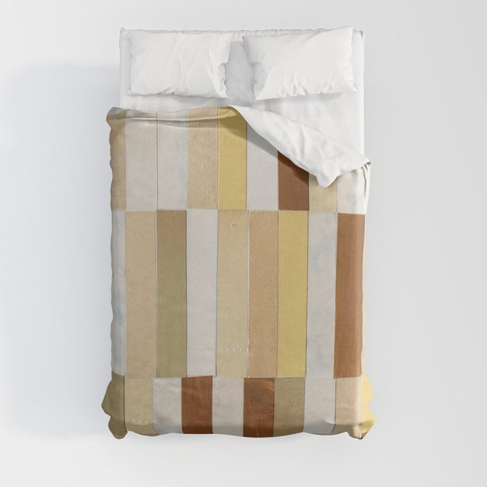 Paper Fortress Duvet Cover