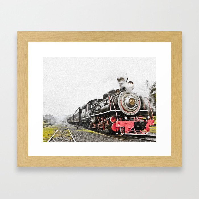 Train Framed Art Print