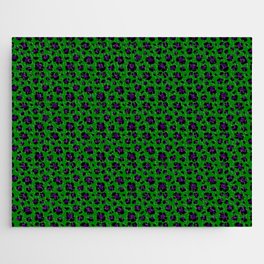 Mardi Gras Leopard Print 09 Jigsaw Puzzle