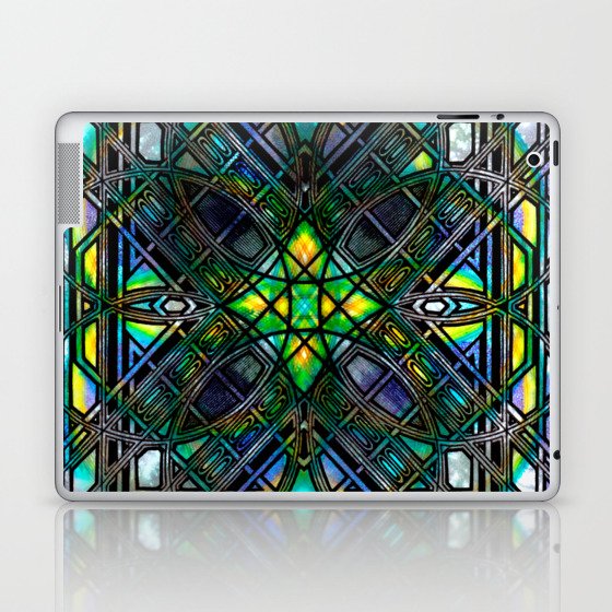 Stained glass Laptop & iPad Skin