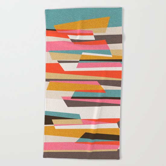 Fragments VII Beach Towel