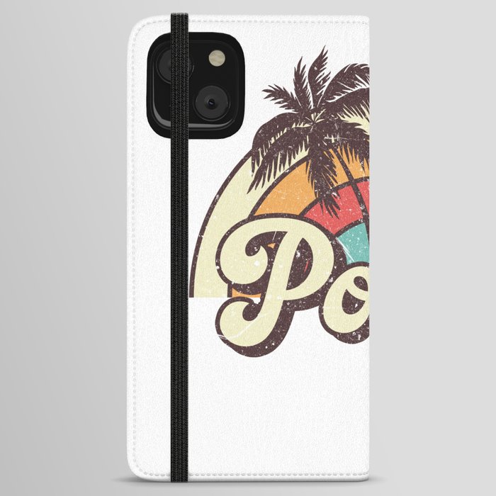 Porec beach city iPhone Wallet Case