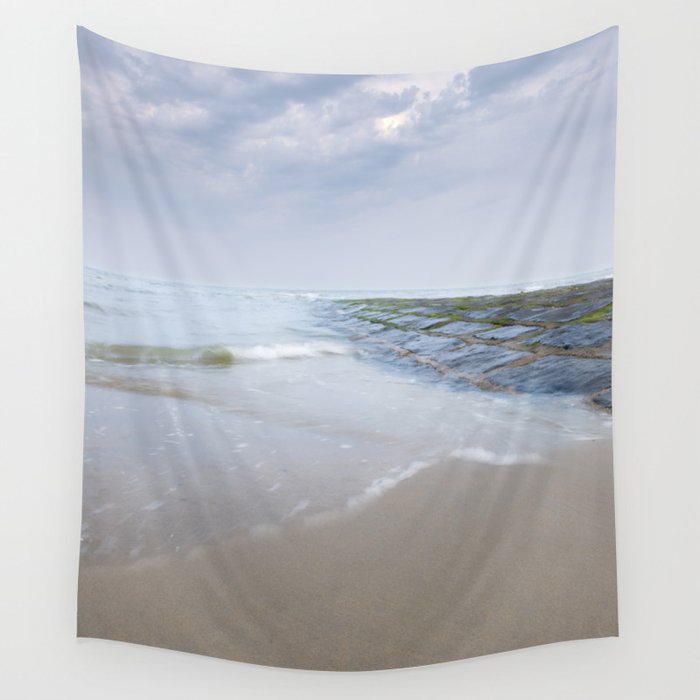 coast by morning - long shutter fine art photography Wall Tapestry