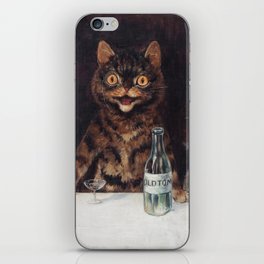 Louis Wain - The Bachelor Party iPhone Skin