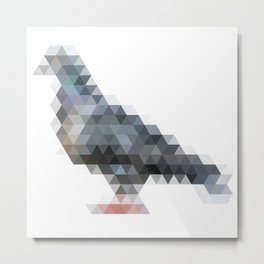 triangular pigeon. Metal Print