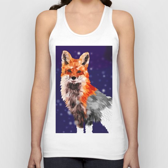 Chill fox Unisex Tank Top