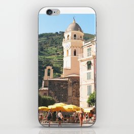 Meet You at the Vernazza Clock Tower iPhone Skin