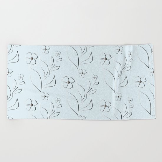 ornament Beach Towel