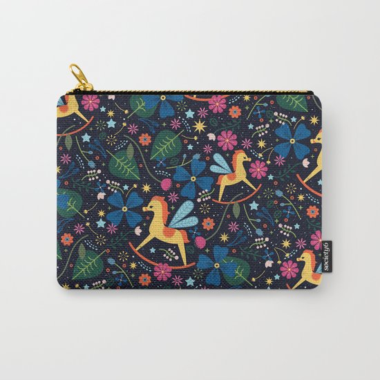 Rocking-Horse-Fly Carry-All Pouch