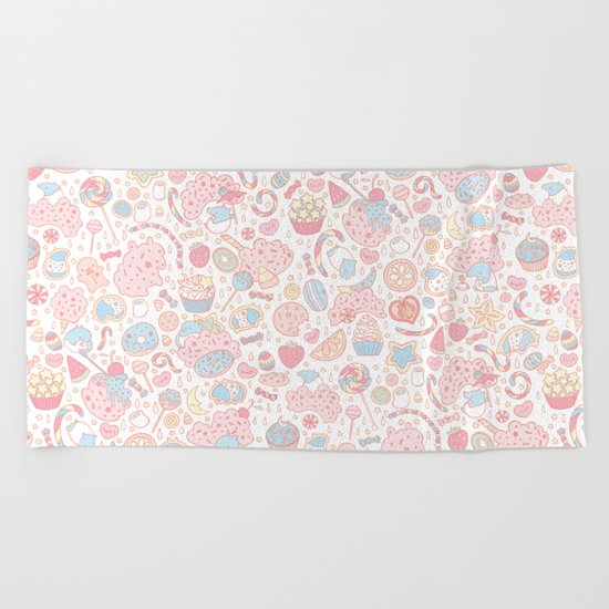 Dreamy Sweets Beach Towel