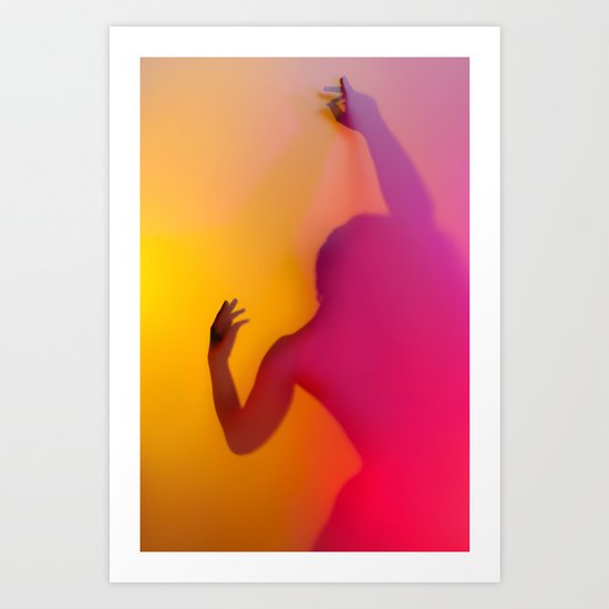 The Color of Love Art Print