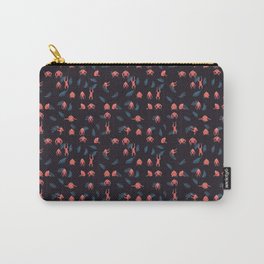 People of The Forest Carry-All Pouch | Preservation, Orangutan, Leaves, Forest, Nature, Graphicdesign, Wildlife, Orange, Ape, Palmoil 