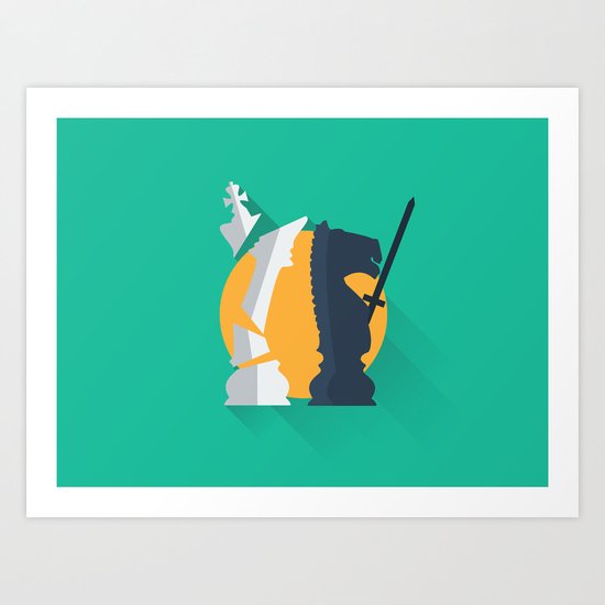 Checkmate Art Print
