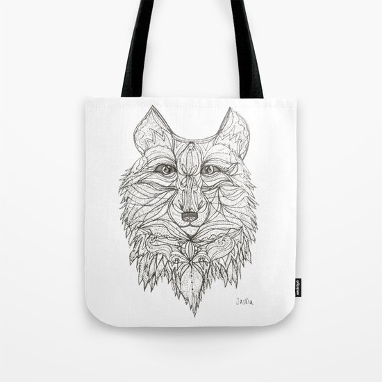 Mr Wolf Tote Bag
