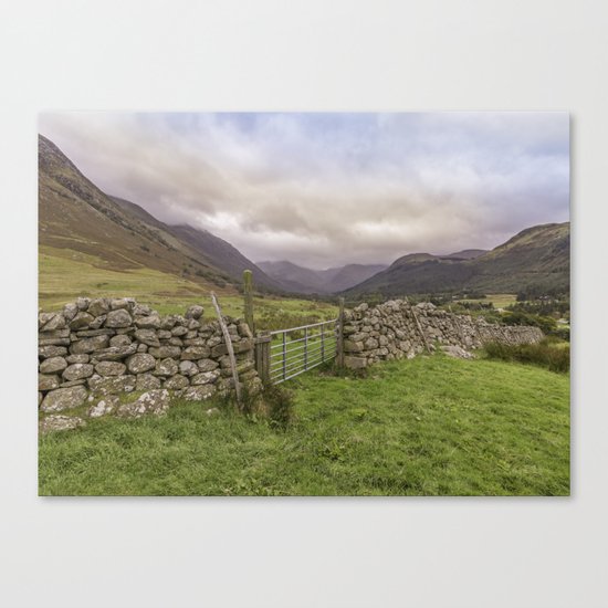 Ben Nevis Mountain Range Canvas Print