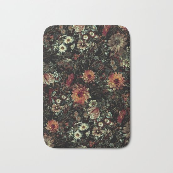 Vintage Garden IV Bath Mat