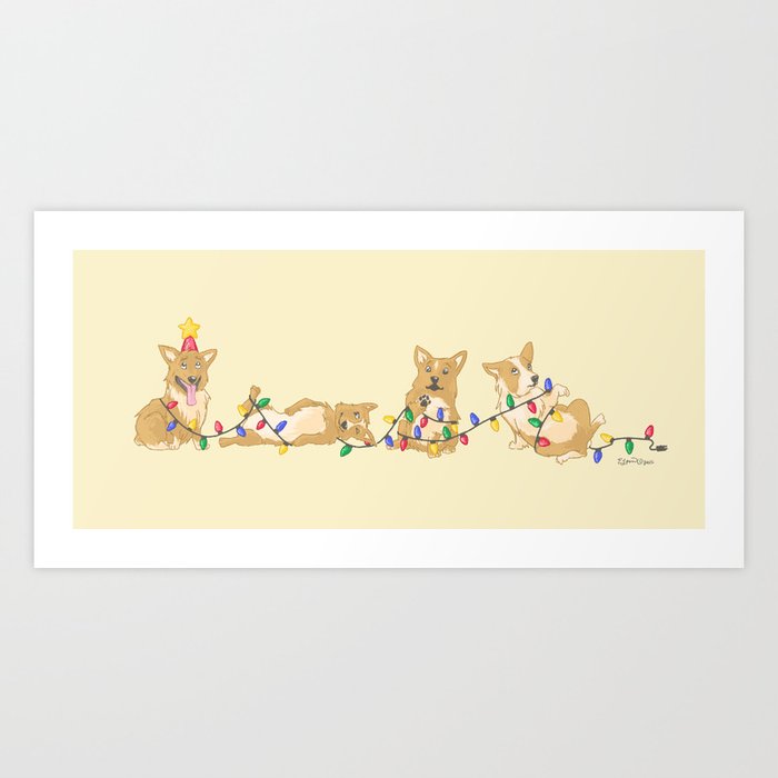 The Decorating Committee Art Print